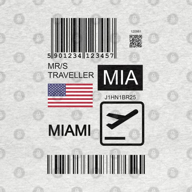 Miami USA travel ticket by Travellers